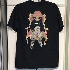 SUCC Alien Graphic 100% Cotton T-Shirt